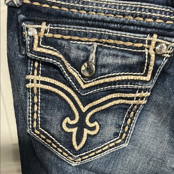 Rock Revival Blue Denim Jeans - Picture 7 of 12